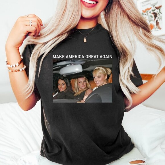 Make America Great Again Shirt - Unisex Music Graphic Tee USA - Picture 1 of 6
